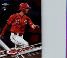 Load image into Gallery viewer, 2017 Topps Chrome Jesse Winker RC Cincinnati Reds #74