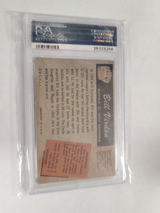1955 Bowman Bill Virdon #296 PSA 4 Rookie Card Cardinals (JH01)