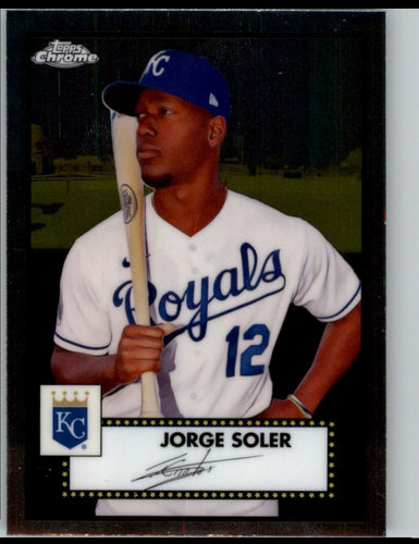 2021 Topps Chrome Platinum Anniversary Jorge Soler Kansas City Royals #151