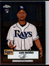 Load image into Gallery viewer, 2021 Topps Chrome Platinum Anniversary Luis Patiño Tampa Bay Rays #82