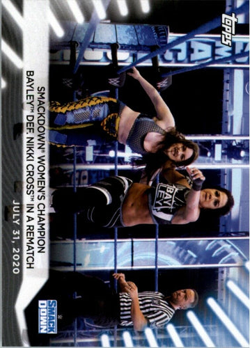 2021 Topps WWE Women's Division Bayley #52