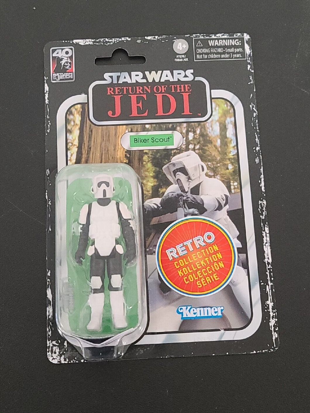 Hasbro Kenner Star Wars Retro Collection Return of the Jedi Biker Scout