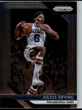 Load image into Gallery viewer, 2018-19 Panini Prizm Julius Erving Philadelphia 76ers #95