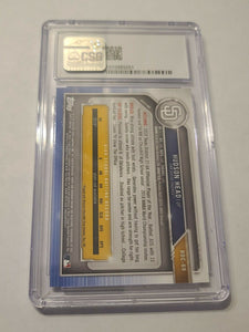 2019 Bowman Chrome Draft Sapphire Hudson Head 1ST Bowman CSG 9.5 GEM MINT