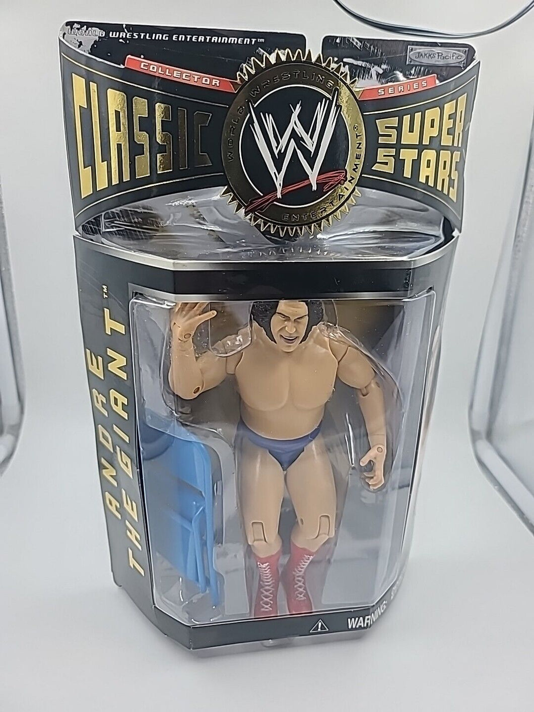 ANDRE THE GIANT WWE /WWF CLASSIC SUPERSTARS SERIES 7 ACTION FIGURE JAKKS  SR01