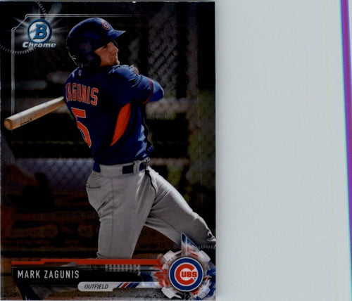 2017 Bowman Chrome Prospects Mark Zagunis Chicago Cubs #BCP233
