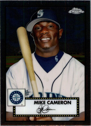 2021 Topps Chrome Platinum Anniversary Mike Cameron Seattle Mariners #587