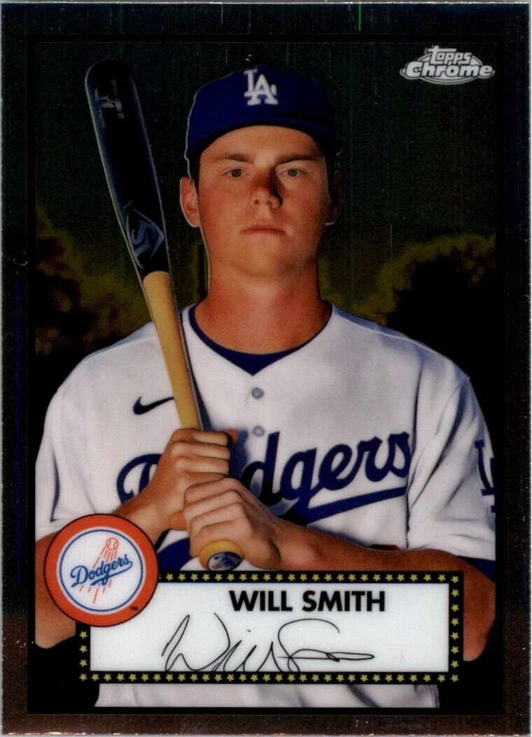 2021 Topps Chrome Platinum Anniversary Will Smith Los Angeles Dodgers #368