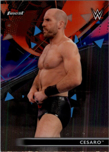 2021 Topps Finest WWE Cesaro #46