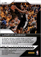 Load image into Gallery viewer, 2018-19 Panini Prizm LaMarcus Aldridge San Antonio Spurs #291