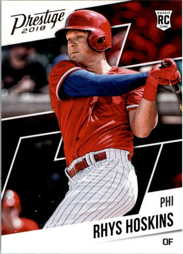2018 Panini Chronicles Prestige Rhys Hoskins RC Philadelphia Phillies #30