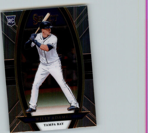 2018 Panini Chronicles Select Willy Adames RC Tampa Bay Rays #24