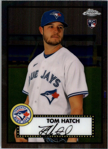 2021 Topps Chrome Platinum Anniversary Tom Hatch Toronto Blue Jays #97