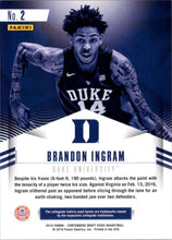 Load image into Gallery viewer, 2016-17 Panini Contenders Draft Picks Class Reunion Brandon Ingram Duke Blue