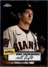 Load image into Gallery viewer, 2021 Topps Chrome Platinum Anniversary Mike Yastrzemski San Francisco Giants