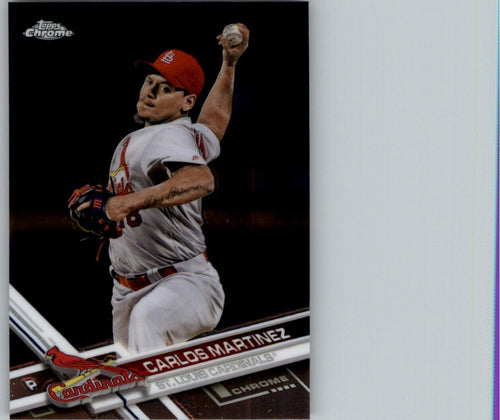 2017 Topps Chrome Carlos Martinez St. Louis Cardinals #46
