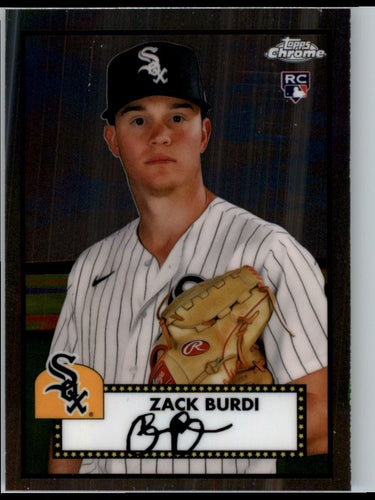 2021 Topps Chrome Platinum Anniversary Zack Burdi Chicago White Sox #108