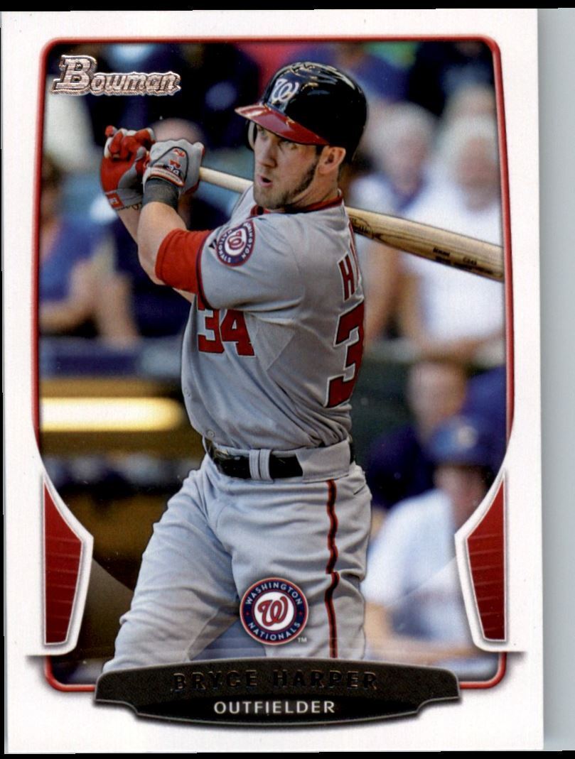 2013 Bowman Bryce Harper Washington Nationals #150