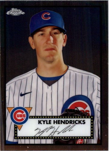 2021 Topps Chrome Platinum Anniversary Kyle Hendricks Chicago Cubs #364
