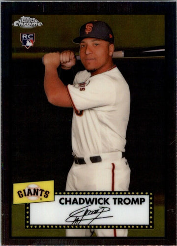 2021 Topps Chrome Platinum Anniversary Chadwick Tromp San Francisco Giants #94
