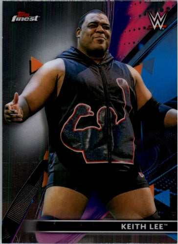 2021 Topps Finest WWE Keith Lee #18