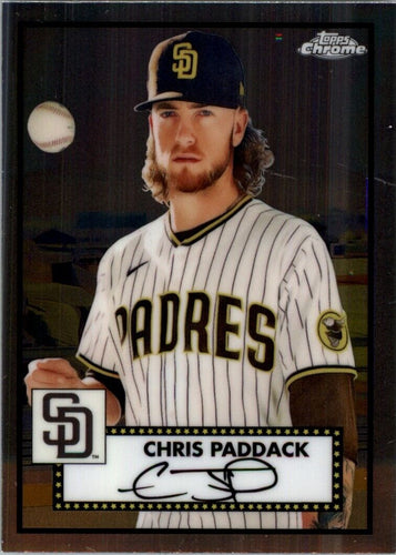 2021 Topps Chrome Platinum Anniversary Chris Paddack San Diego Padres #313