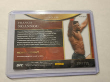 Load image into Gallery viewer, 2021 Panini Select UFC FRANCIS NGANNOU Red Disco Prizm /199 #120 Premier Level