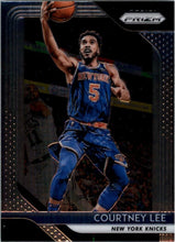 Load image into Gallery viewer, 2018-19 Panini Prizm Courtney Lee New York Knicks #297