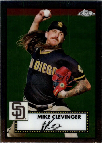 2021 Topps Chrome Platinum Anniversary Mike Clevinger San Diego Padres #253