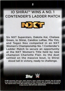 2021 Topps WWE Women's Division Io Sharai #2