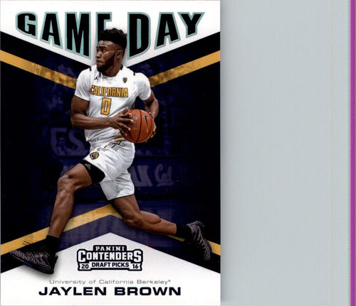 2016-17 Panini Absolute Glass Jaylen Brown Boston Celtics #4