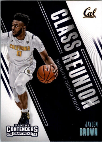 2016-17 Panini Contenders Draft Picks Class Reunion Jaylen Brown California