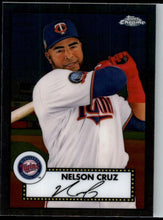 Load image into Gallery viewer, 2021 Topps Chrome Platinum Anniversary Nelson Cruz Minnesota Twins #227