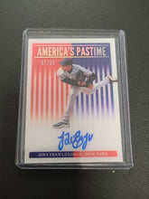 Load image into Gallery viewer, Jonathan Loaisiga RC Auto 2019 Panini America&#39;s Pastime Autograph Yankees #d /10