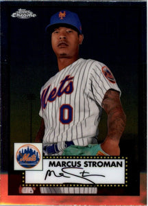 2021 Topps Chrome Platinum Anniversary Marcus Stroman New York Mets #160