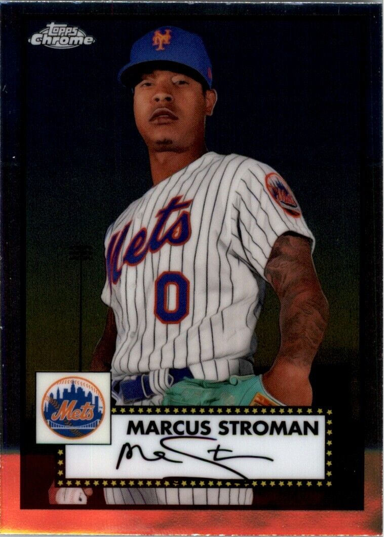 2021 Topps Chrome Platinum Anniversary Marcus Stroman New York Mets #160
