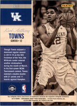 Load image into Gallery viewer, 2016-17 Panini Contenders Draft Picks Old School Colors Karl-Anthony Towns