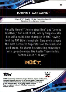 2021 Topps Finest WWE Johnny Gargano #88