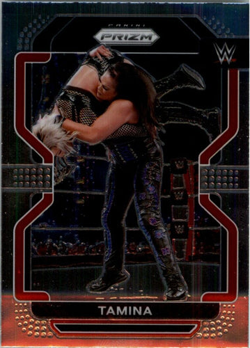 2022 Panini WWE Prizm tamina #156