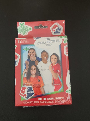 2023 Parkside NWSL Volume 1 Trading Cards Women's Soccer Hanger Box