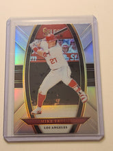Load image into Gallery viewer, 2018 Panini Select Mike Trout SILVER Prizm Card SP Angels