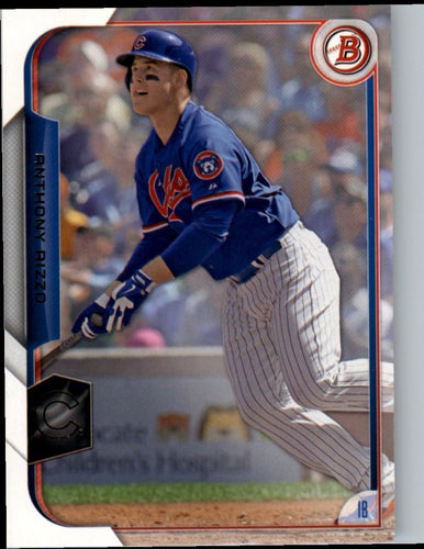2015 Bowman Anthony Rizzo Chicago Cubs #5