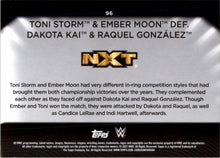 Load image into Gallery viewer, 2021 Topps WWE Women&#39;s Division Toni Storm #96