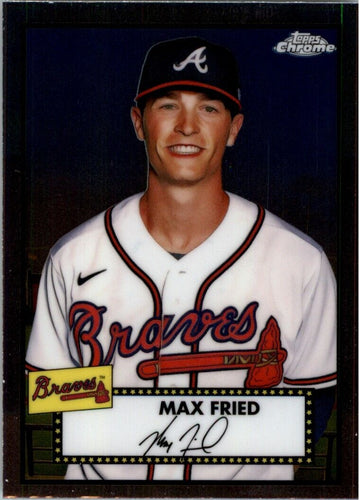 2021 Topps Chrome Platinum Anniversary Max Fried Atlanta Braves #237