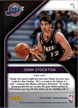 Load image into Gallery viewer, 2018-19 Panini Prizm Hall Monitors John Stockton Utah Jazz #7
