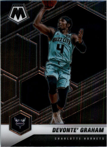 2020-21 Panini Mosaic Devonte' Graham Charlotte Hornets #196