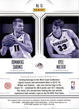 Load image into Gallery viewer, 2016-17 Panini Contenders Draft Picks Collegiate Connections Domantas