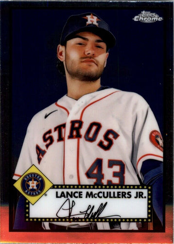 2021 Topps Chrome Platinum Anniversary Lance McCullers Jr. Houston Astros #404