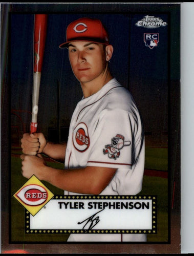 2021 Topps Chrome Platinum Anniversary Tyler Stephenson Cincinnati Reds #34