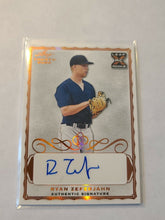 Load image into Gallery viewer, 2020 LEAF TRINITY RYAN ZEFERJAHN RC ROOKIE AUTO RED SOX AUTOGRAPH